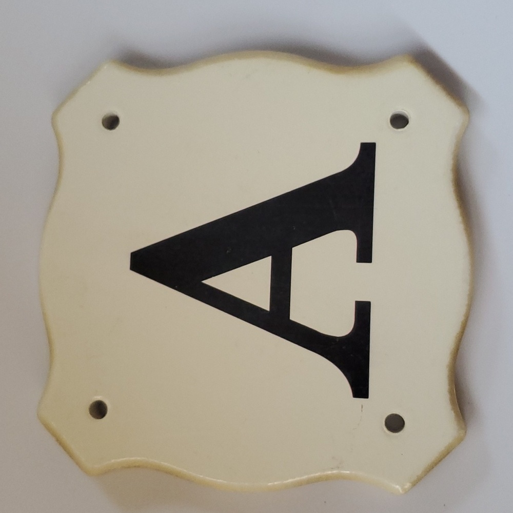 LETTER  A WALL DECOR